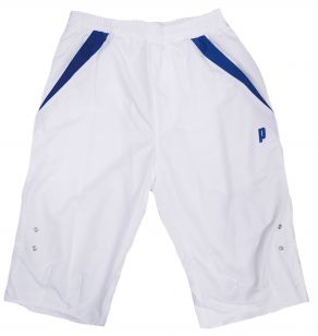 Шорты теннисные Prince ss09 jr glm 3/4 (wh/blue) - 128 см